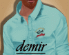 [D] Turquoise shirt