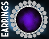 Earrings-Purple Amethyst