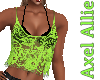 AA Green Lace Top
