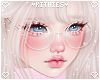 K. White Glasses