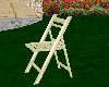 *F70 Ivory Folding Chair