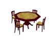 Poker Table w/ poses