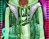 [I] Green Hoody/Jacket