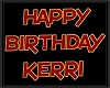 KERRI birthday balloons