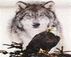Wolf and Eagle Couch