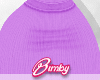 EMBX Ribbed Skirt Purple