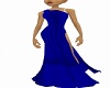 [V8] Blue Silk Dress