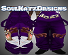 purple Tazz Pants M