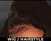 ! wig / hairstyle brown