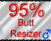 *M* Butt Resizer 95%