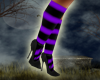 *Purple Halloween Boot