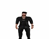 black devil leather pant