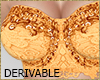 bustier Gold