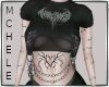 𝖒. Chained Crop Top
