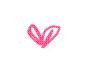pink animated heart
