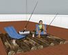BT Fishing Raft