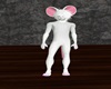 Mouse Fur White M V1