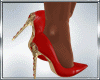 Elegant red heels🌸rox