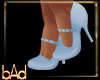 Flapper Blue Heels