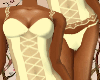 [L4] cream sexy lingerie