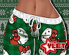 L! Christmas kitty pants
