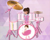 ♥ Kid's Drum Set