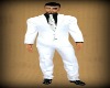 White and Black Suit