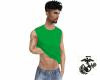 Lifted Tank Top Green