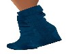 AQUA WEDGE BOOTS