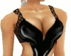 Sexy Black PVC Dress