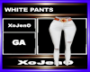 WHITE PANTS