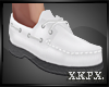 -X K- Linen White Shoes