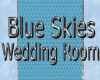 Blue Skies Wedding Room