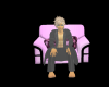 b76Black n Pink Chair