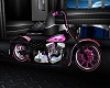 pink harley  motorcycle