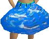 SkYs Blue Skirt