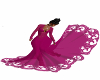 Vintage Lace Magenta Gwn