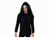 Purple black suit