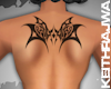 [KR] Tribal Wings Tattoo