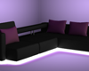 /vel - blk.prpl couch