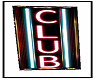 club neon wall lamp