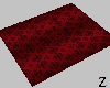 Z: Red and Black Rug