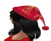 Red Christmas music hat