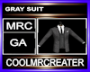 GRAY SUIT