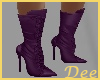Purple Fall Boots