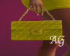 A.G. Mini Yellow Handbag