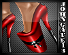 PvC Bow Heels -Red-