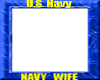 Navy Wife Frame