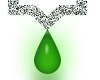 Jade Tear drop necklace