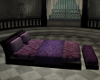 purple poseless bed
